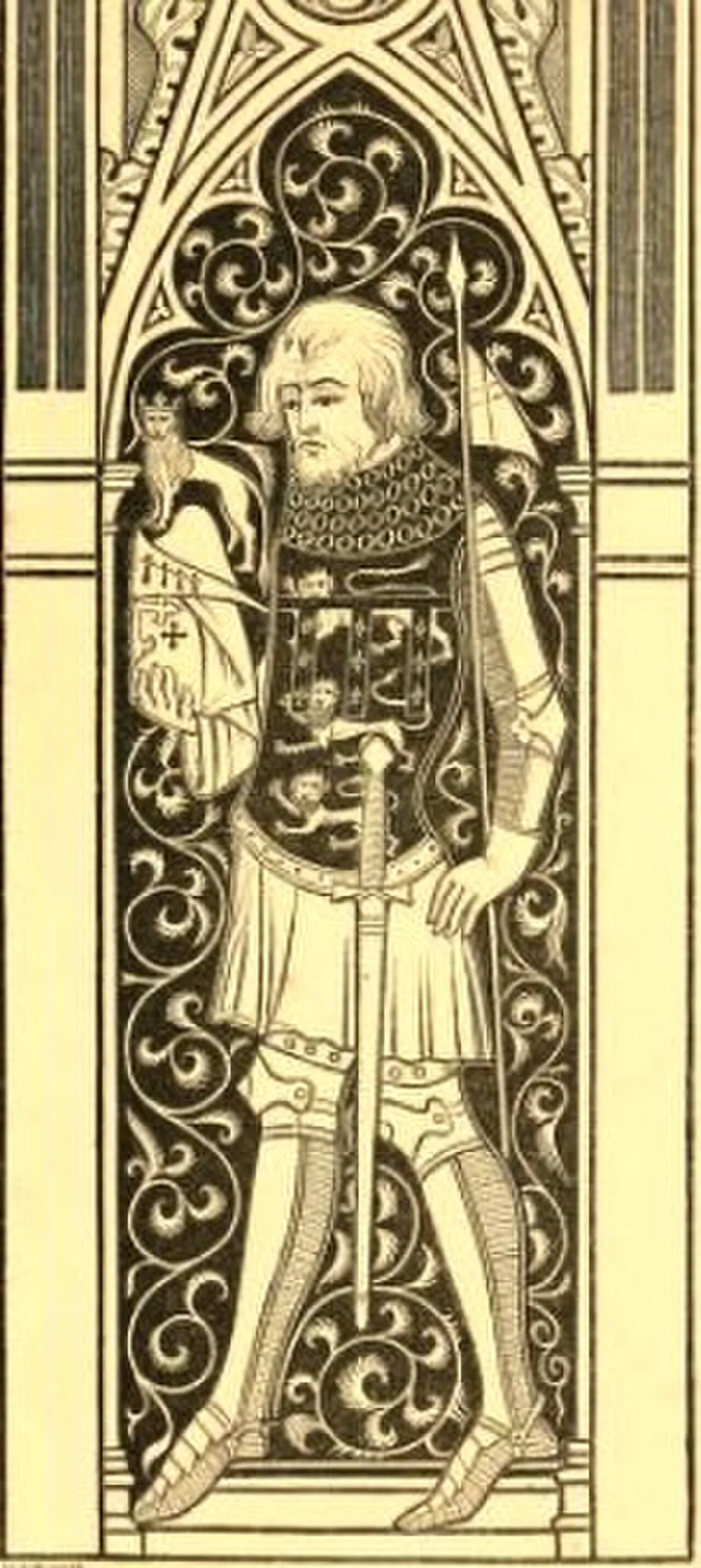 Porträt von Henry Plantagenet, 3. Earl of Lancaster (1281–1345) – Gedenkseite