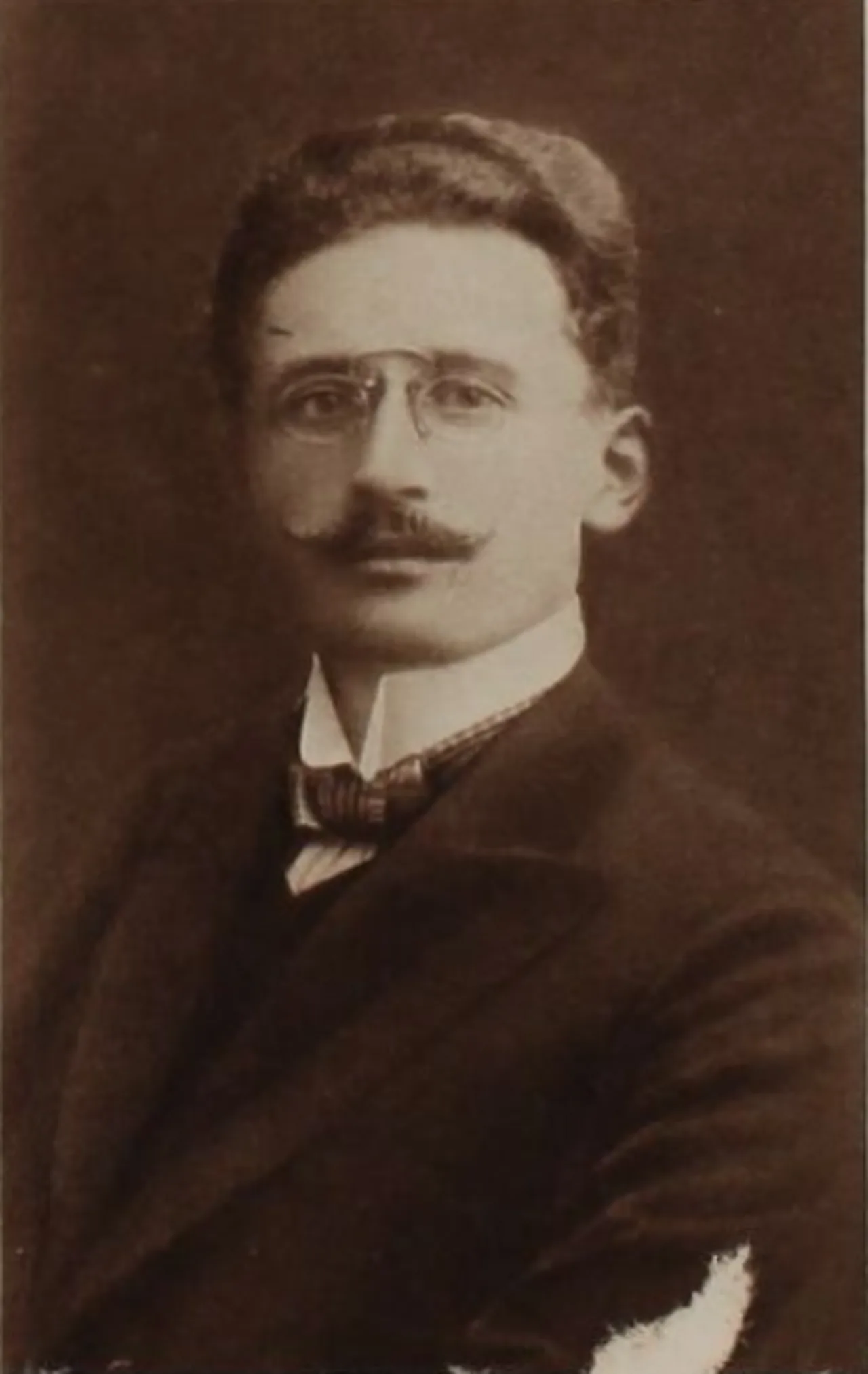 Porträt von Jan Volf (1883–1919) – Gedenkseite