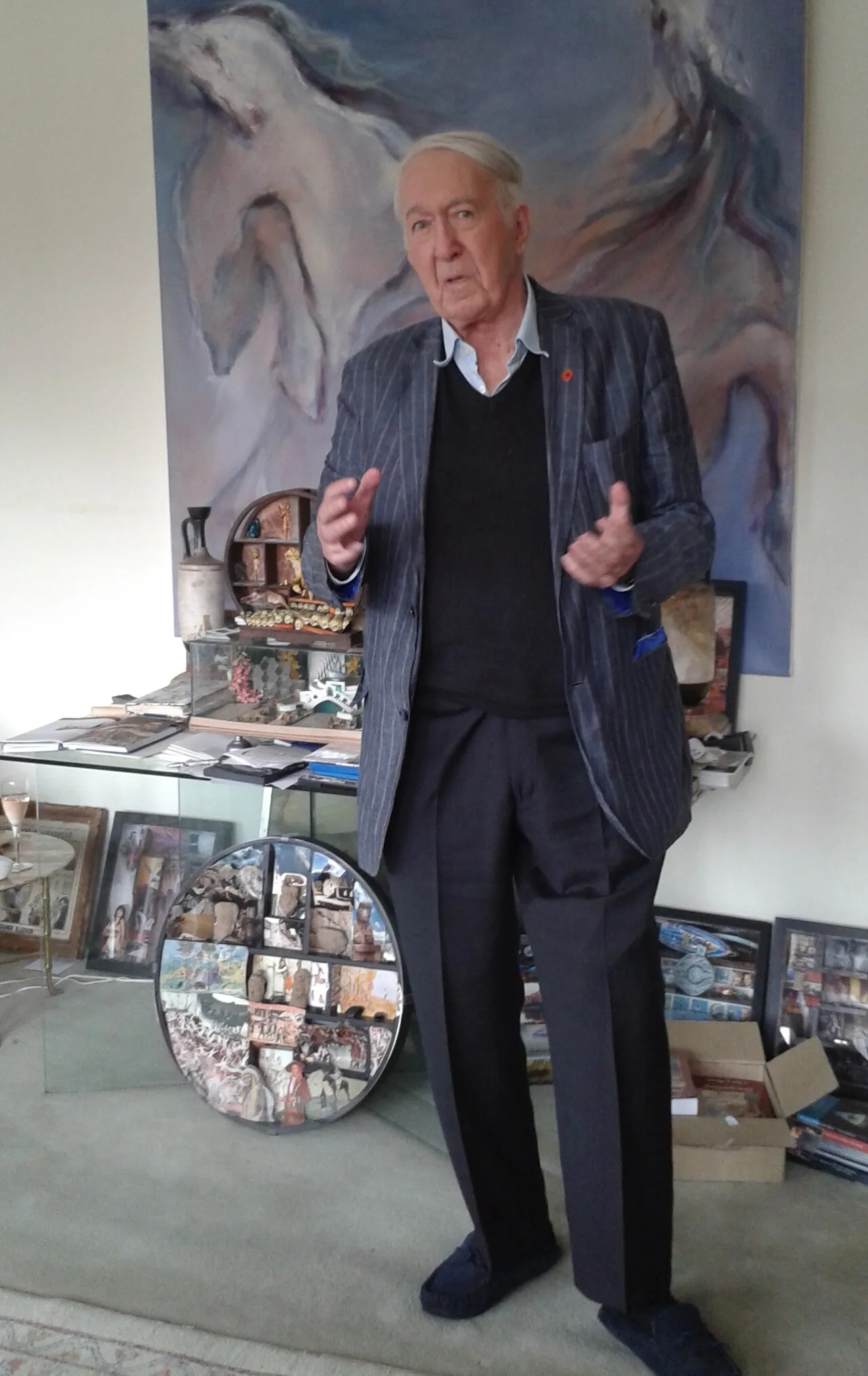 Porträt von Andrew Sinclair (1935–2019) – Gedenkseite