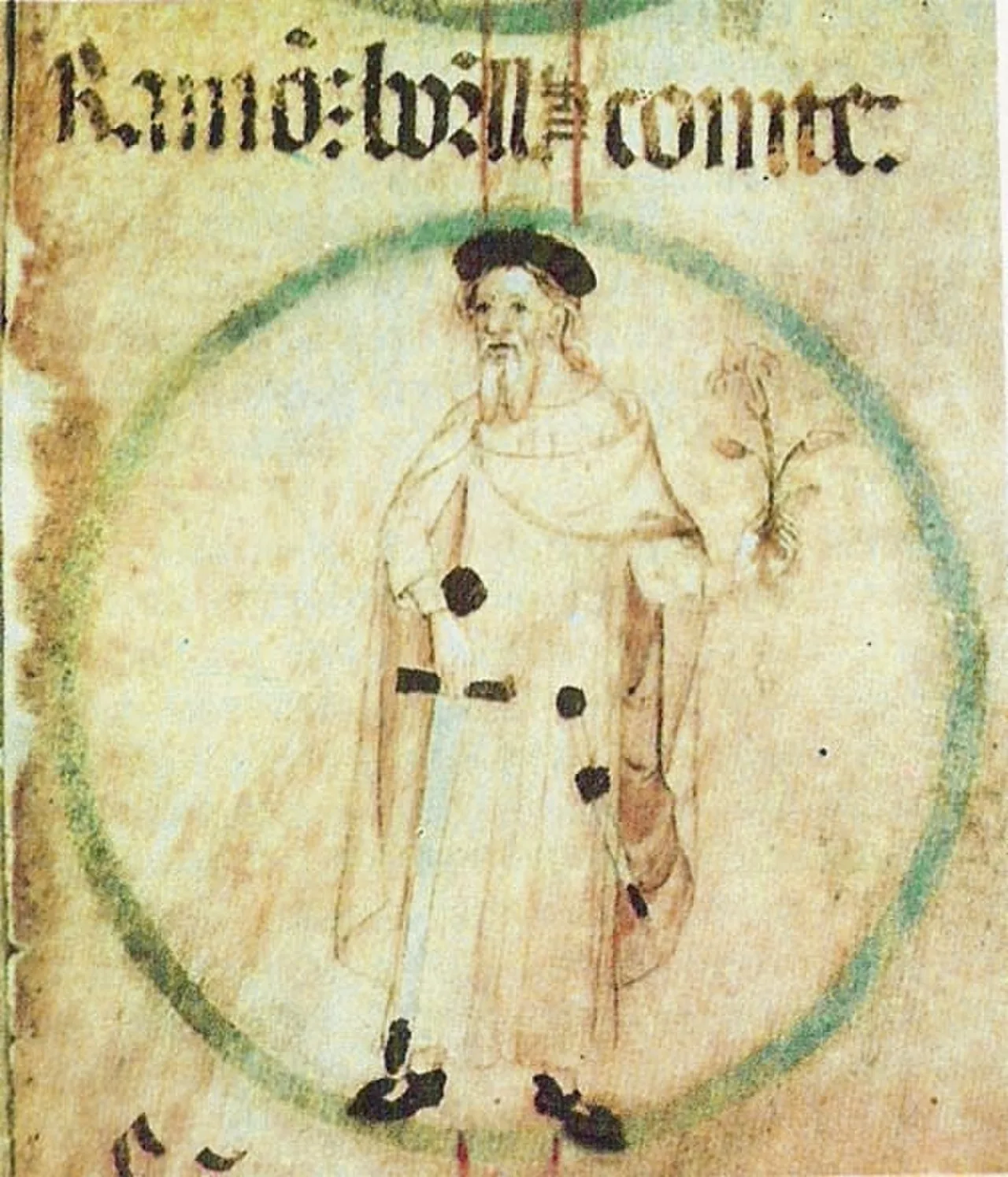 Porträt von Raimund Borrell (972–1017) – Gedenkseite