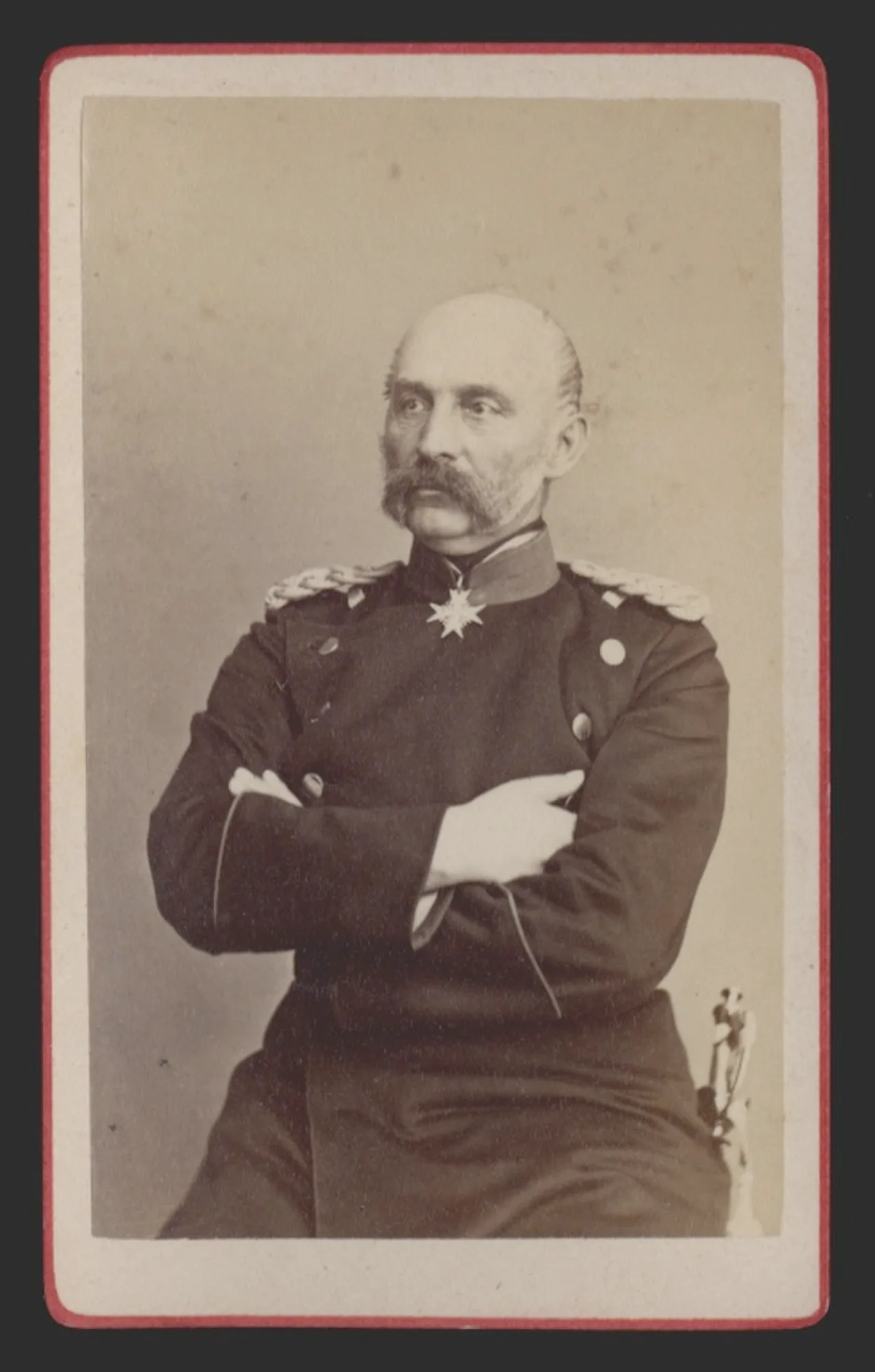 Porträt von Hugo von Kirchbach (1809–1887) – Gedenkseite