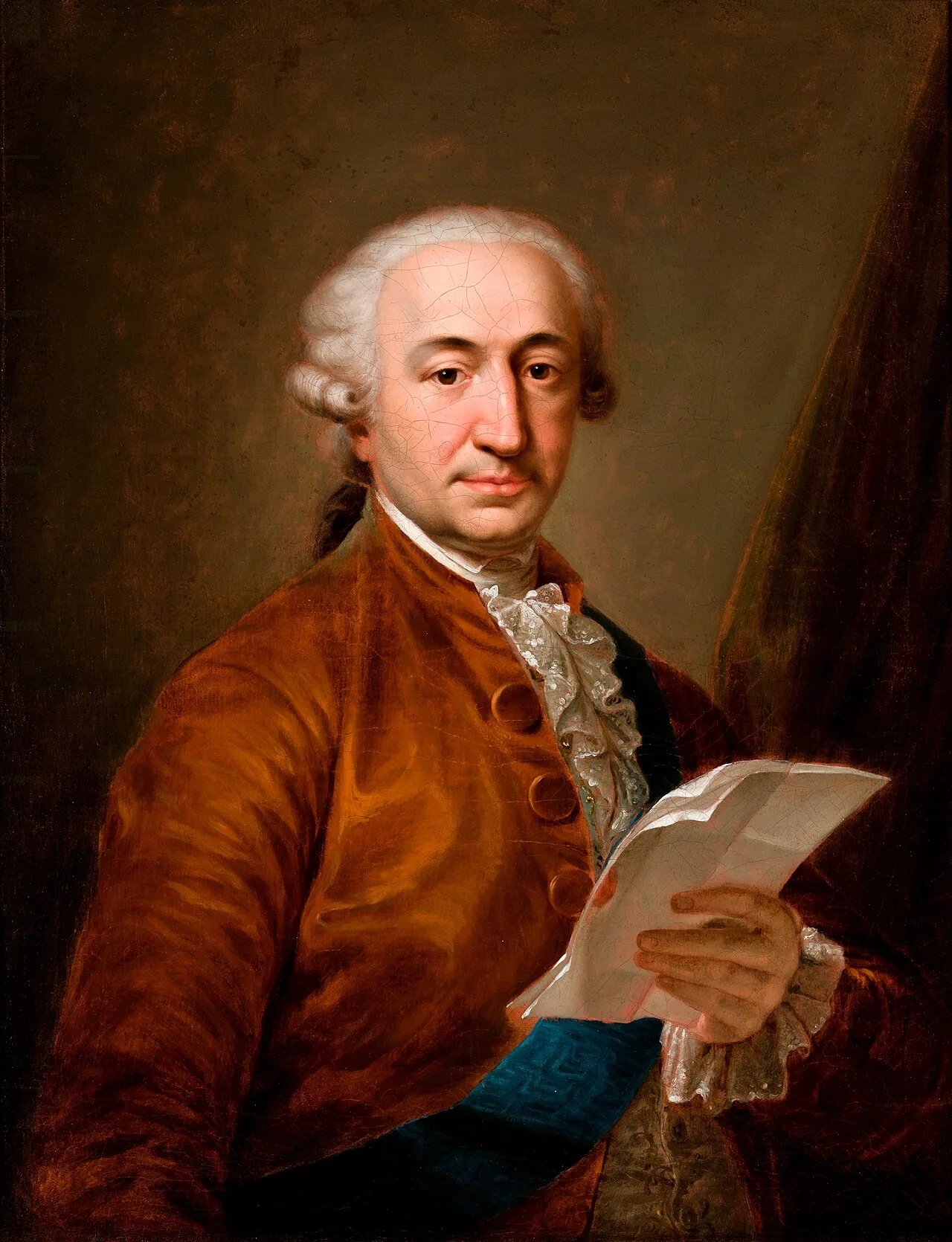 Porträt von Stanisław Małachowski (1736–1809) – Gedenkseite
