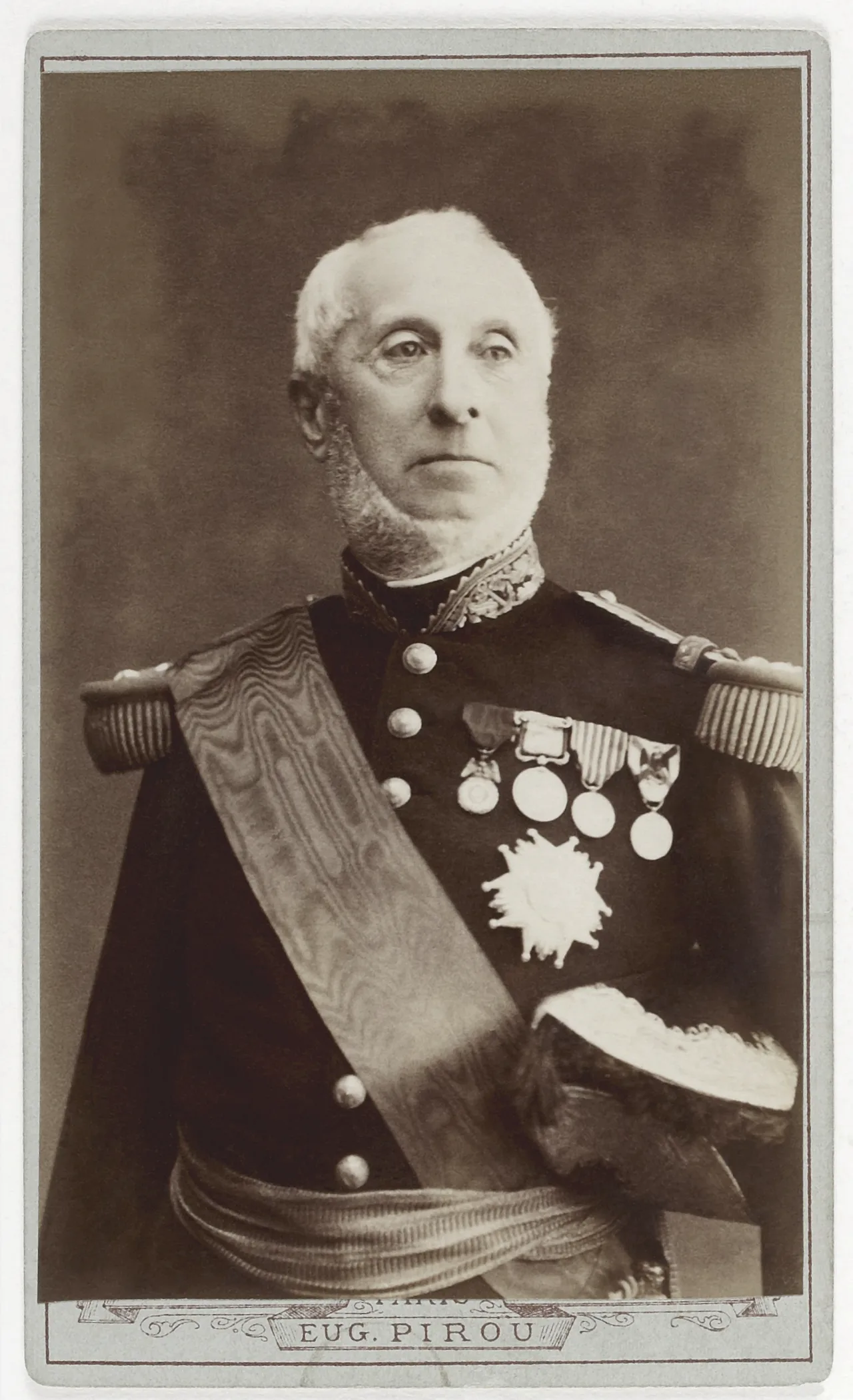 Porträt von Edmond Jurien de La Gravière (1812–1892) – Gedenkseite