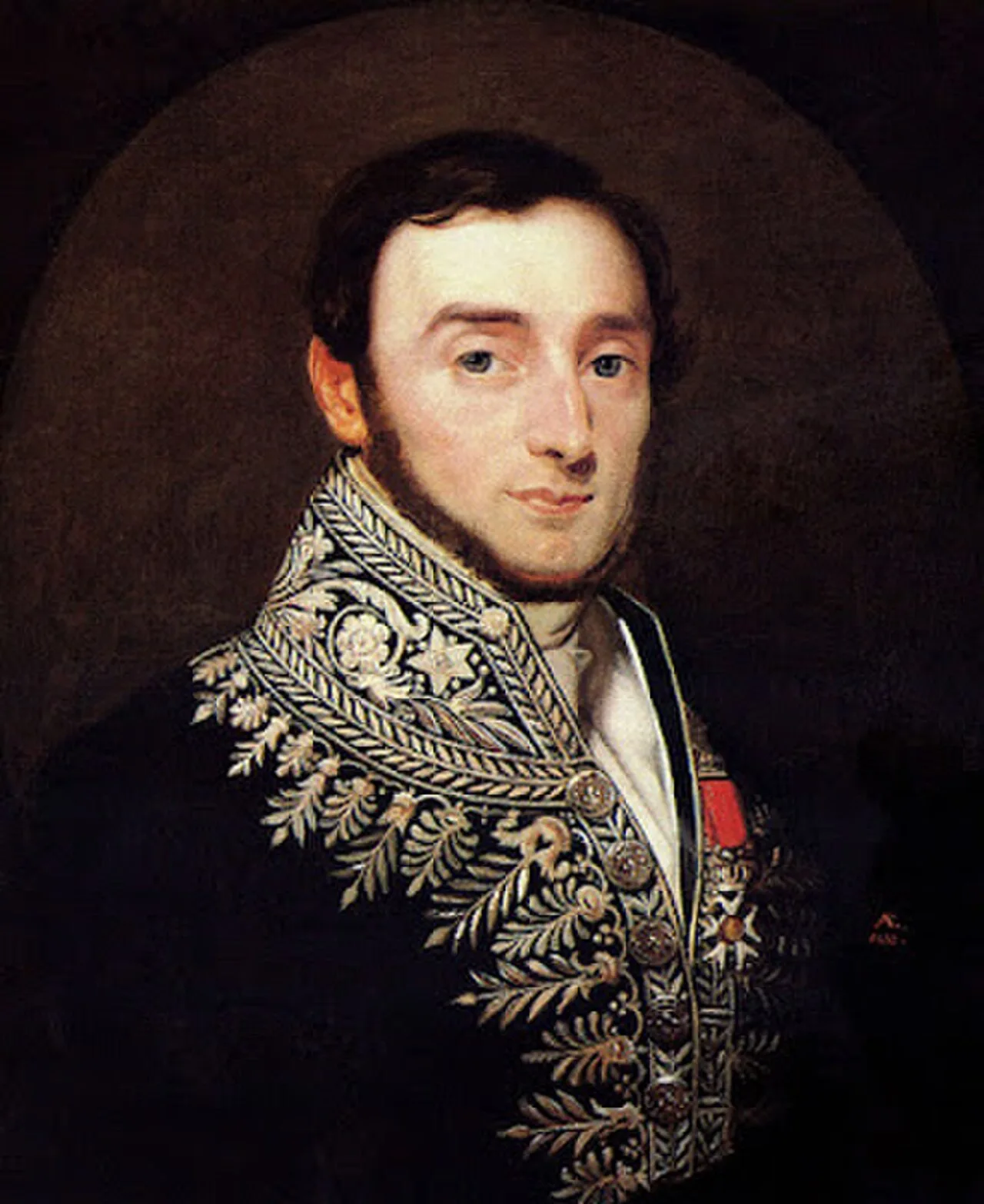 Portrait of Achille Marrier de Boisd'hyver (1794–1874) – memorial page