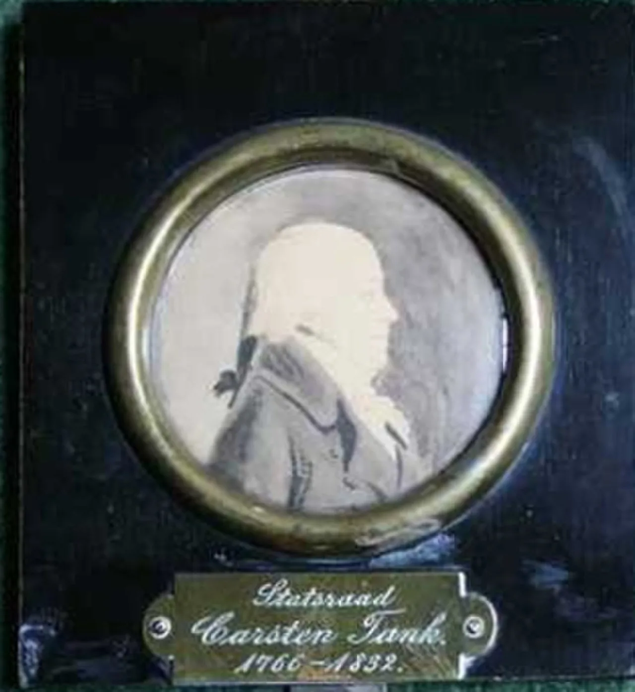 Porträt von Carsten Tank (1766–1832) – Gedenkseite