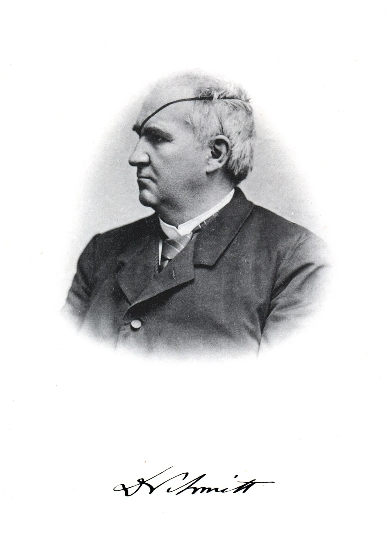 Portrait of Rudolf Schmitt (1830–1898) – memorial page