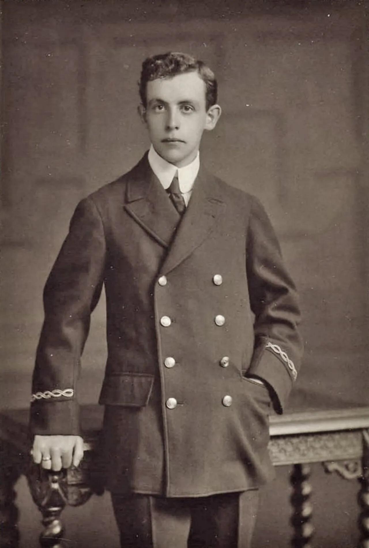 Portrait of Harold Bride (1890–1956) – memorial page