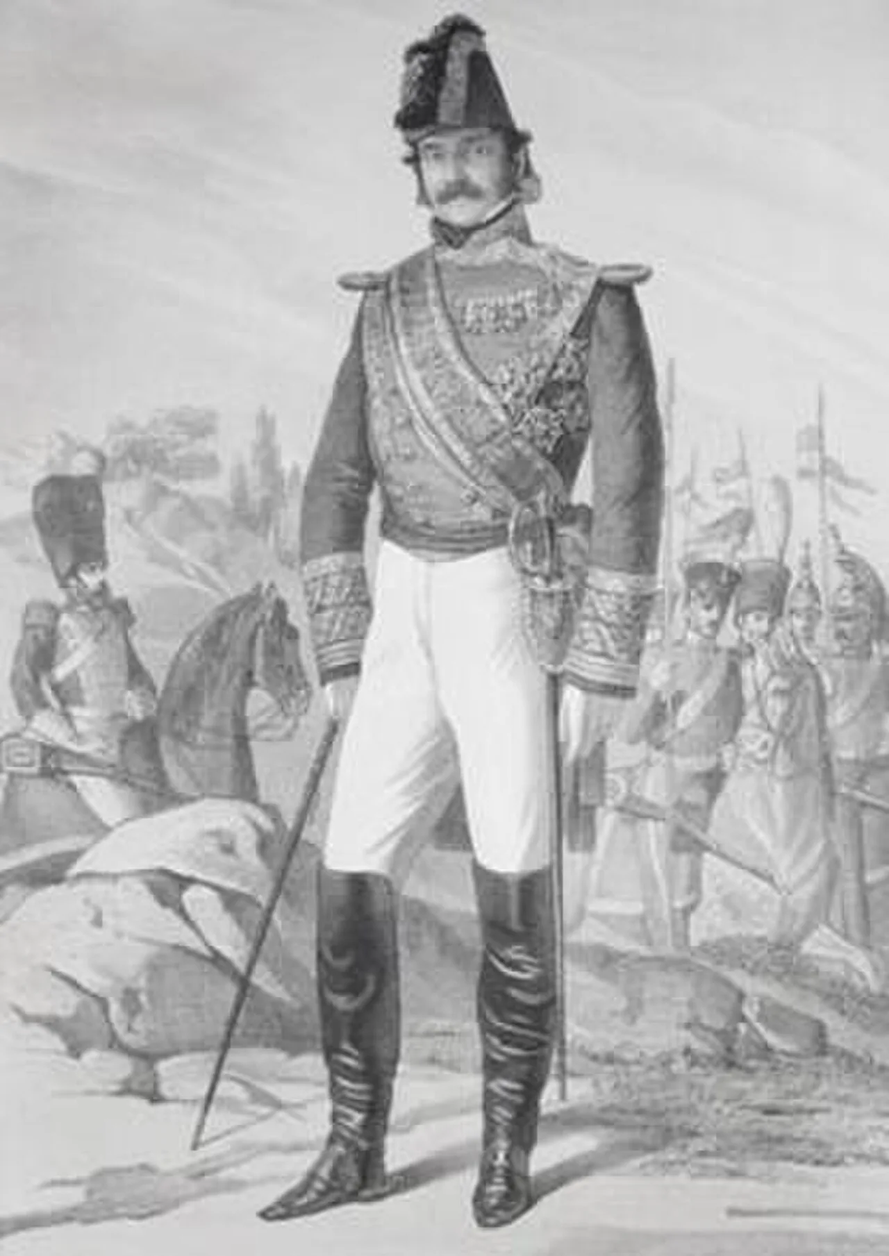 Porträt von Valentín Ferraz (1794–1866) – Gedenkseite
