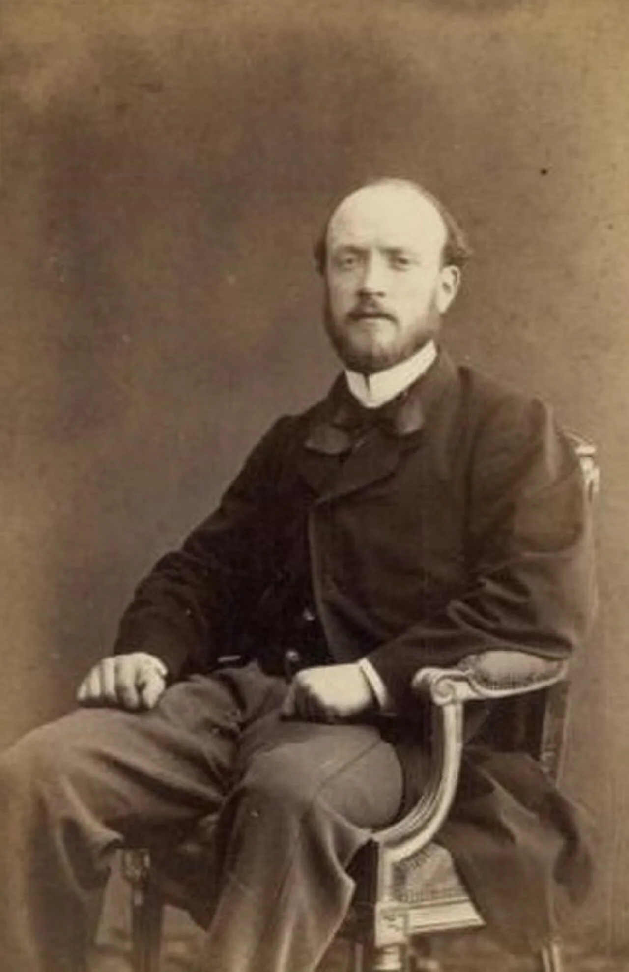 Porträt von Édouard Bauer (1838–1892) – Gedenkseite