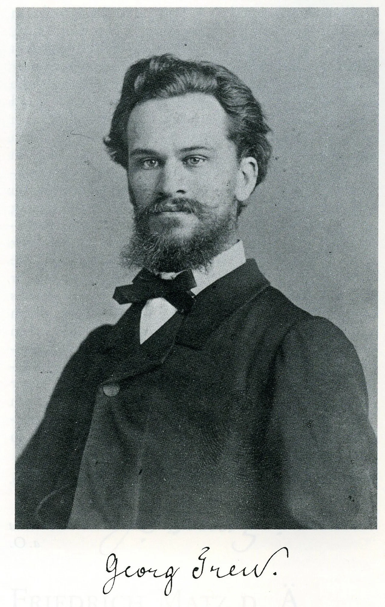 Porträt von Georg Treu (1843–1921) – Gedenkseite