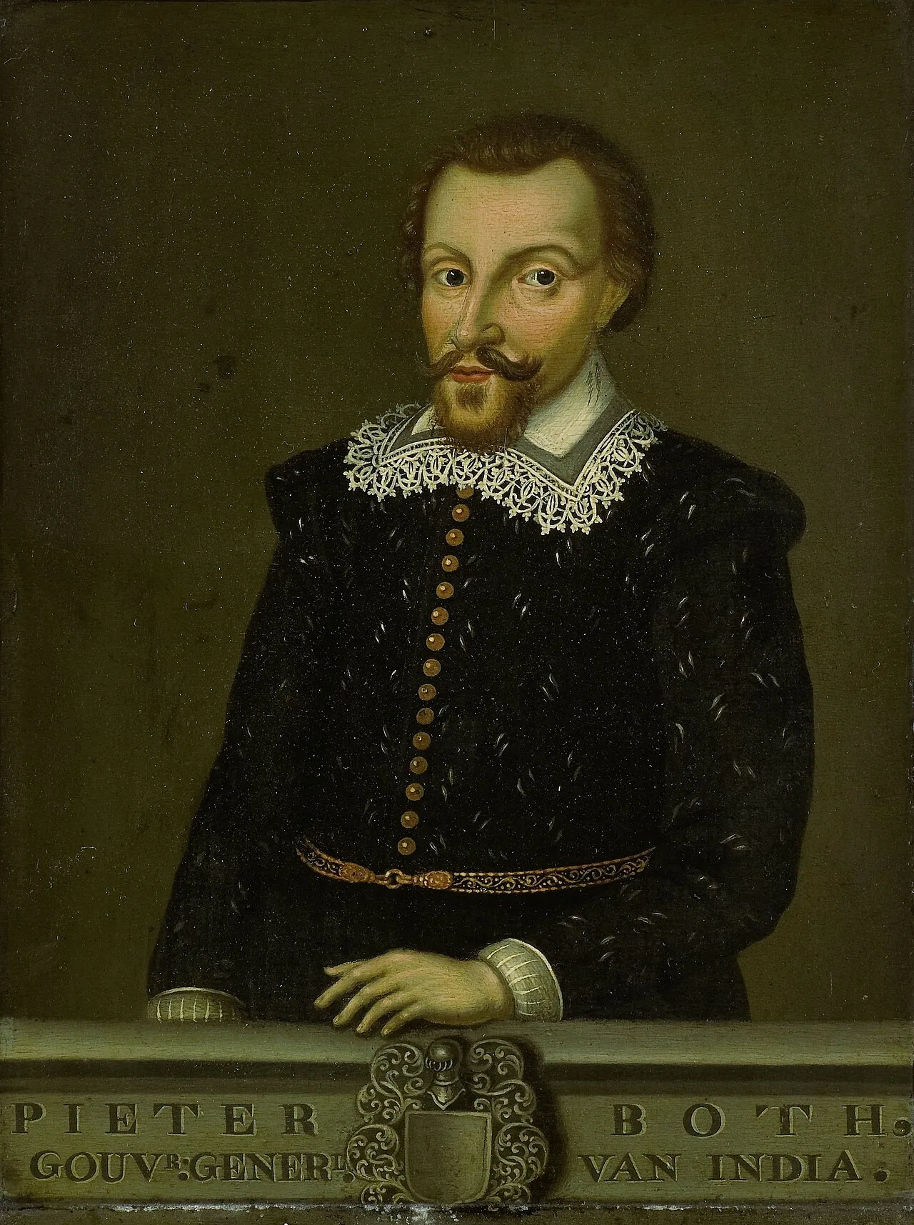 Porträt von Pieter Both (1568–1615) – Gedenkseite