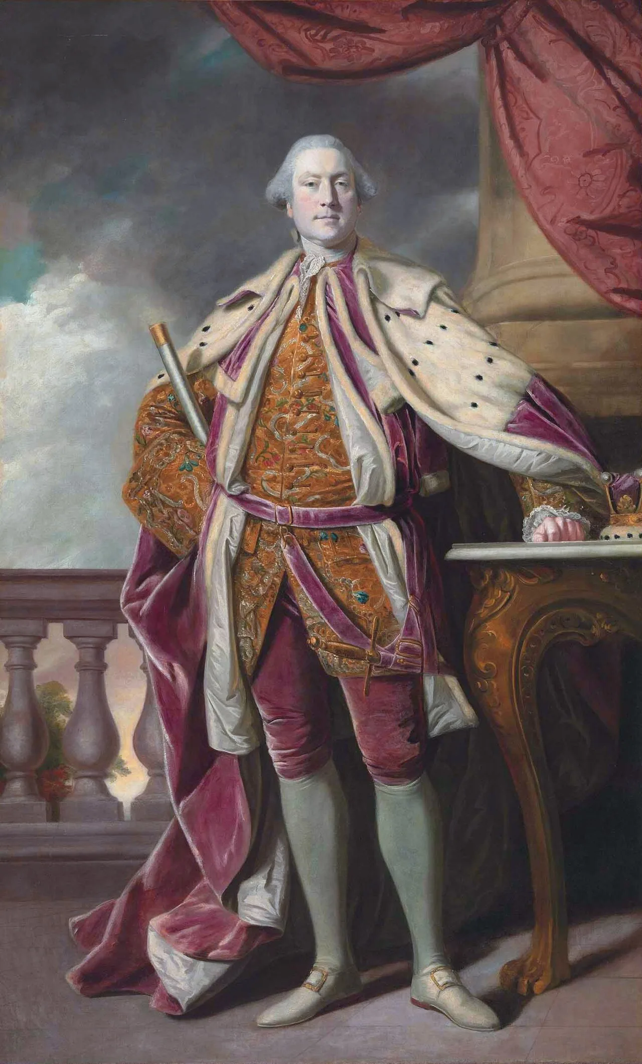 Porträt von James Hay, 15. Earl of Erroll (1726–1778) – Gedenkseite