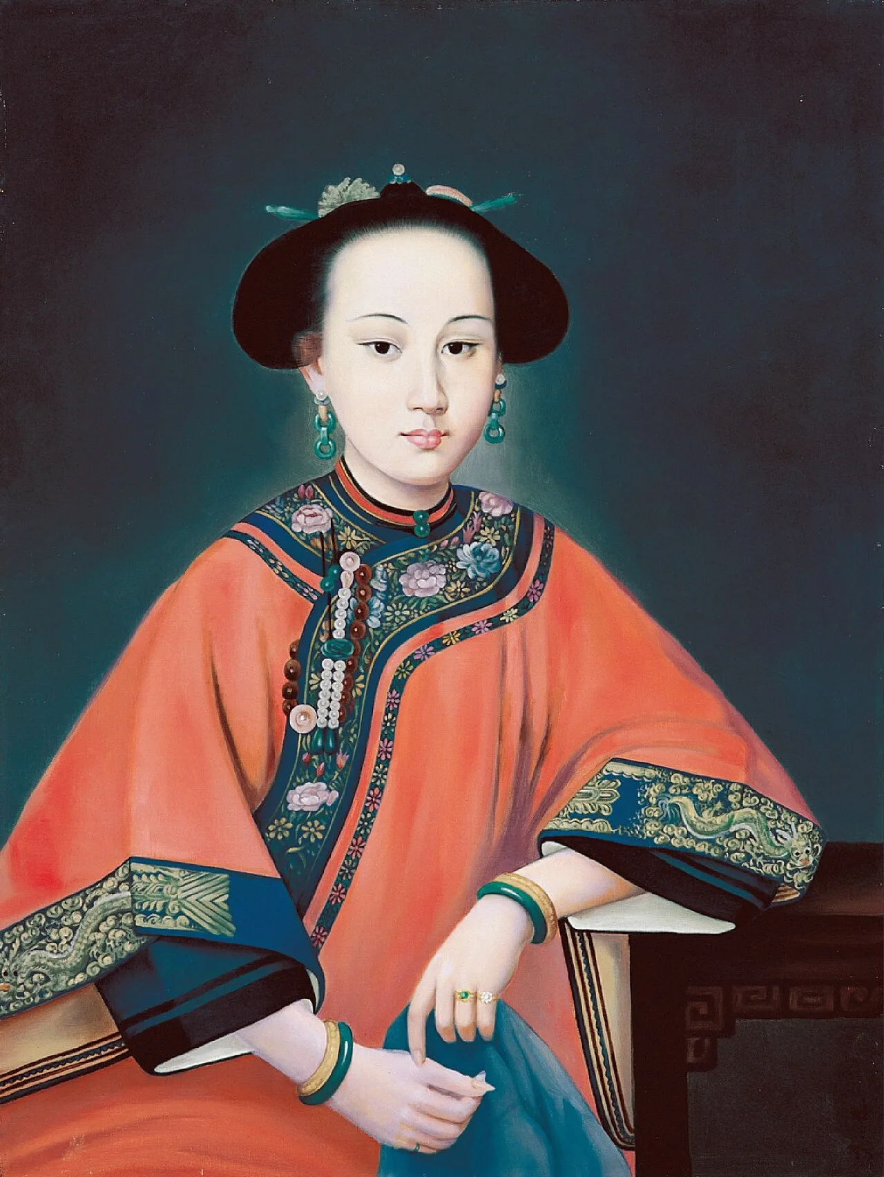 Porträt von Fragrant Concubine (1734–1788) – Gedenkseite