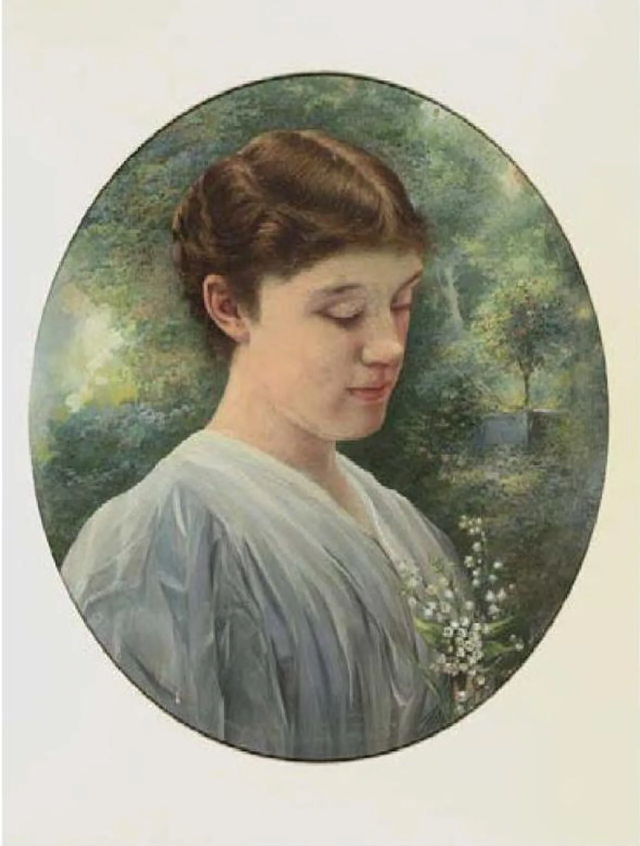 Porträt von Eva Ingersoll Brown (1863–1928) – Gedenkseite