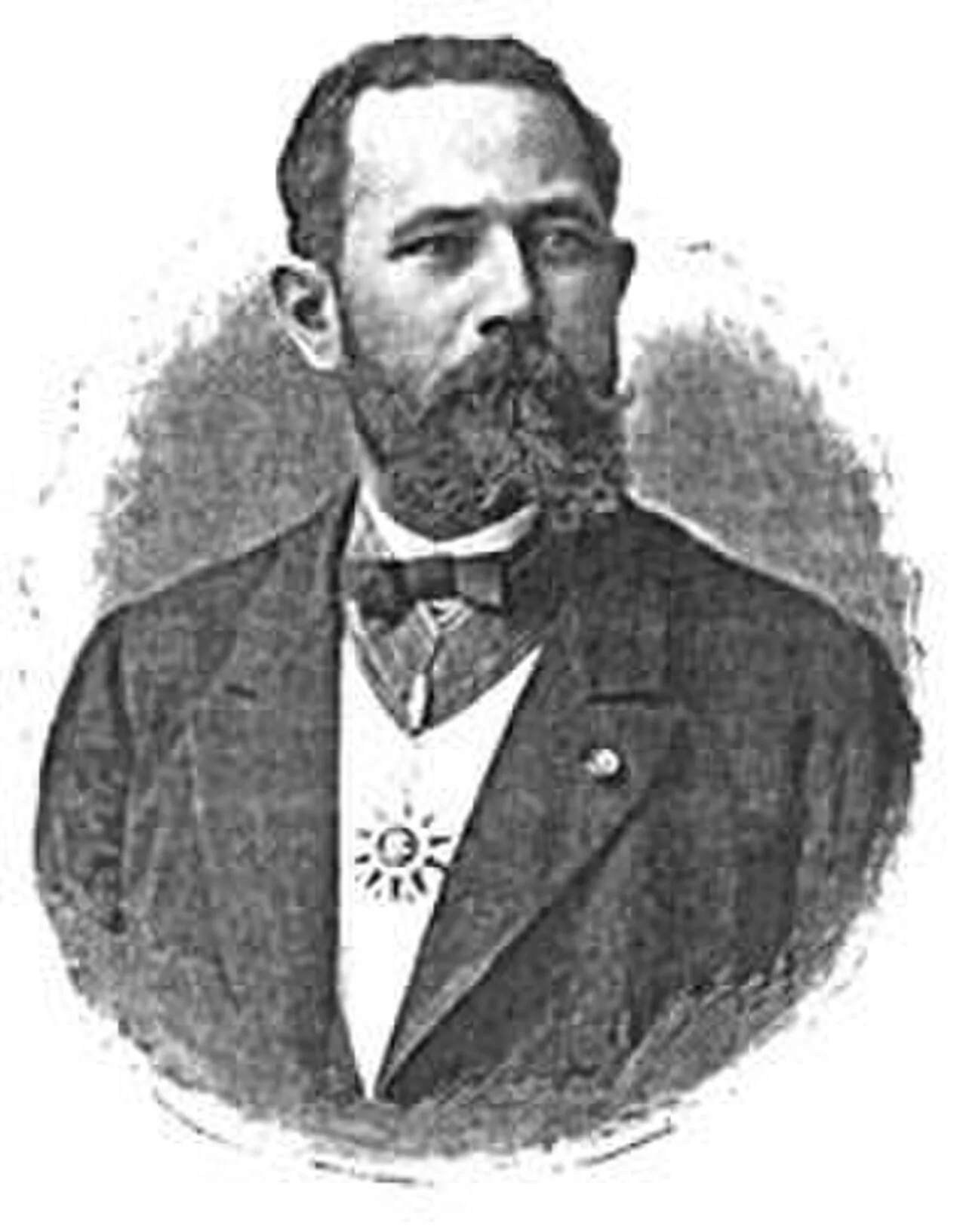 Porträt von Belkassem ben Sedira (1844–1901) – Gedenkseite