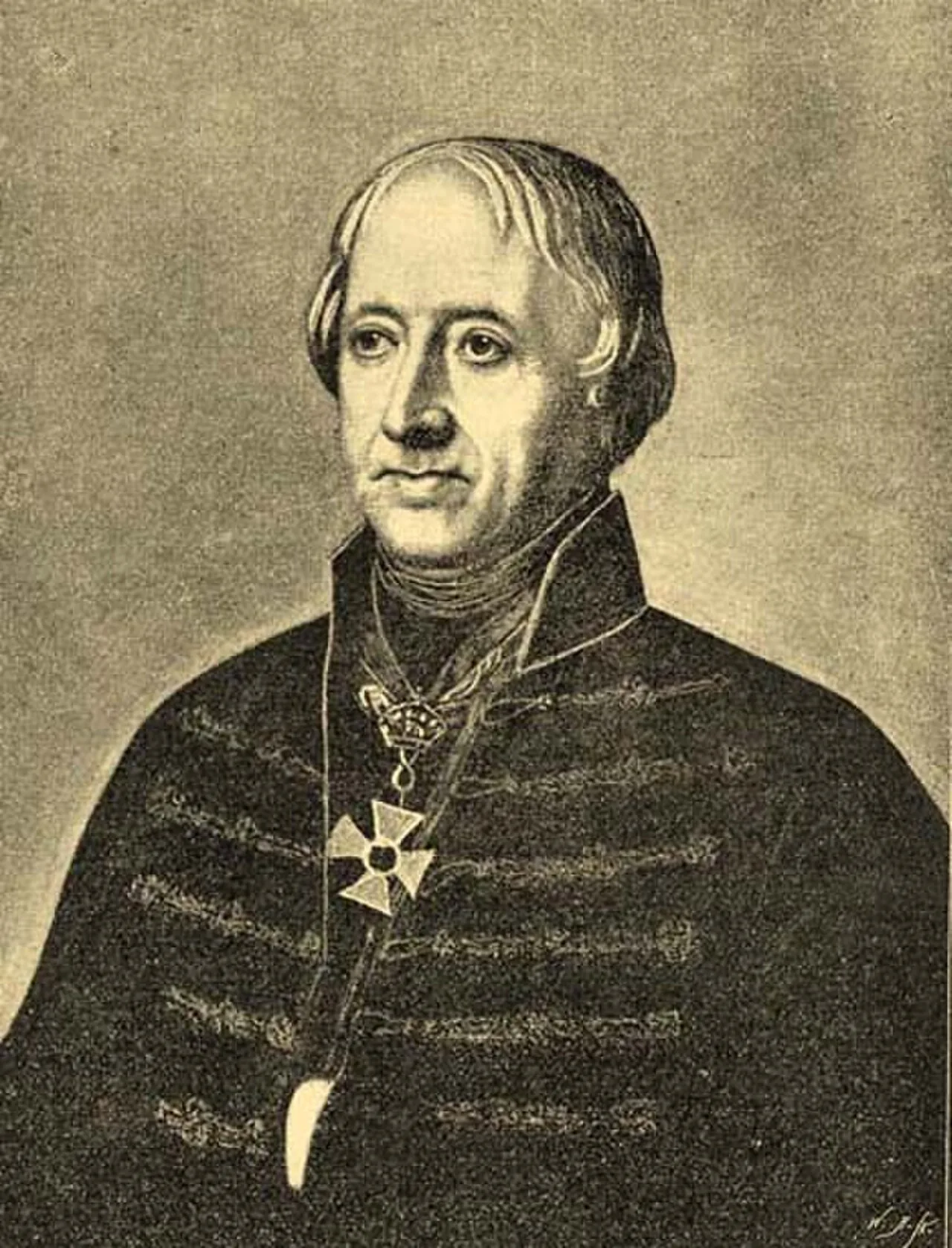 Porträt von Ignác Eötvös (1763–1838) – Gedenkseite