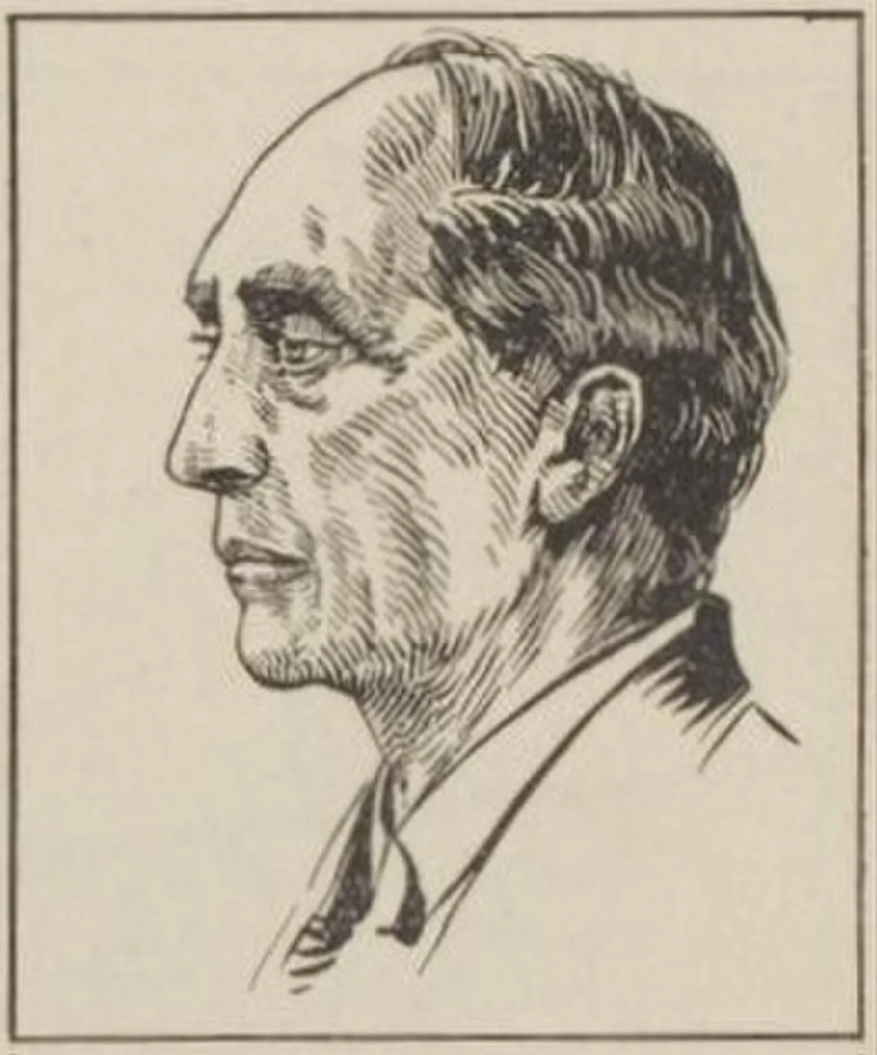 Portrait of Peter Dörfler (1878–1955) – memorial page