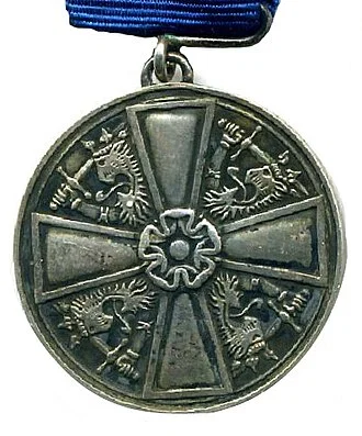 Medaille, I Klasse des Ordens der Finnischen Weissen Rose