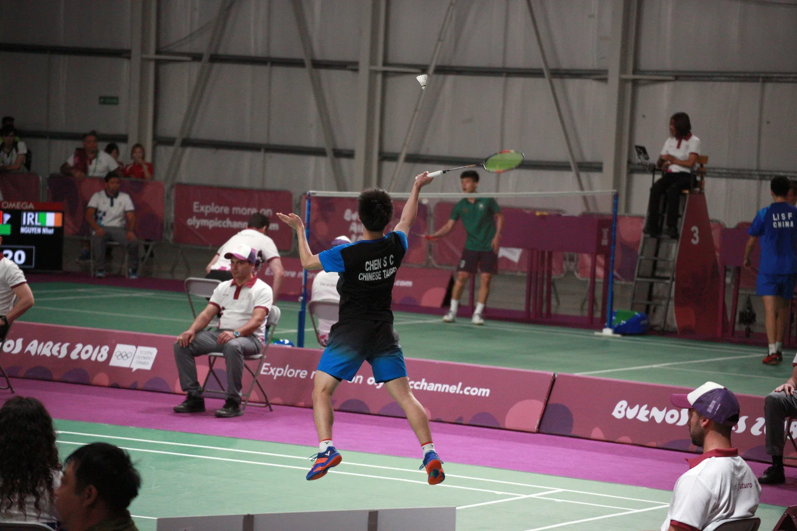 badminton player