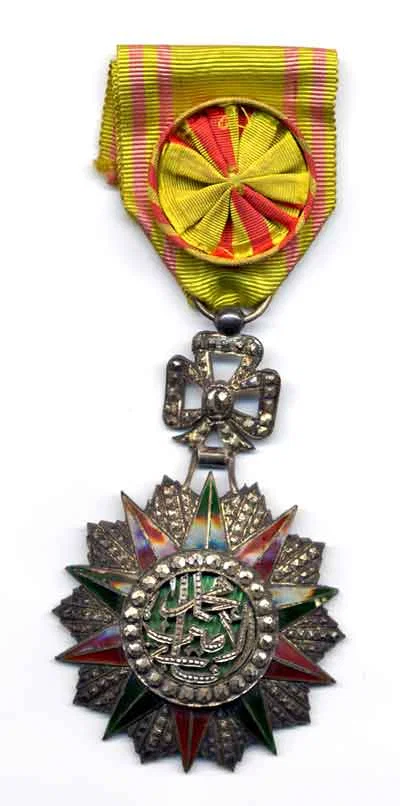 Officer of the order of Nichan Iftikhar