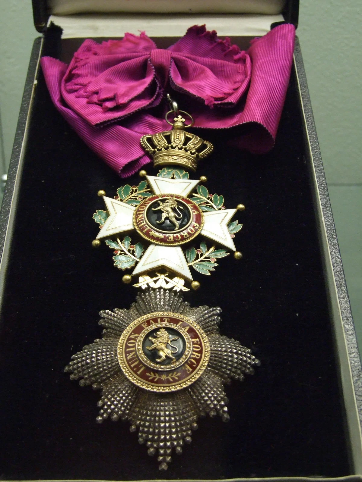 Grand Cordon of the Order of Leopold