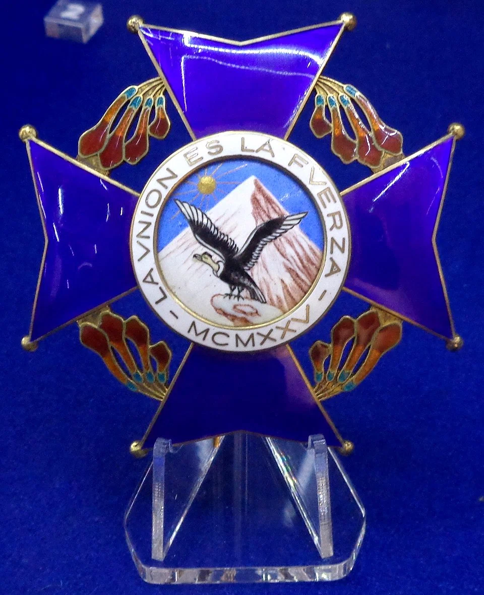 Grand Cross of the Order of the Condor of the Andes