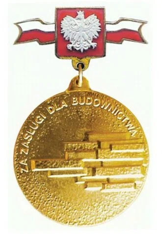 Odznaka honorowa „Zasłużony dla Budownictwa”