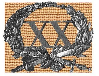 Decoration for Long and Loyal service in the Dutch Civic Guard