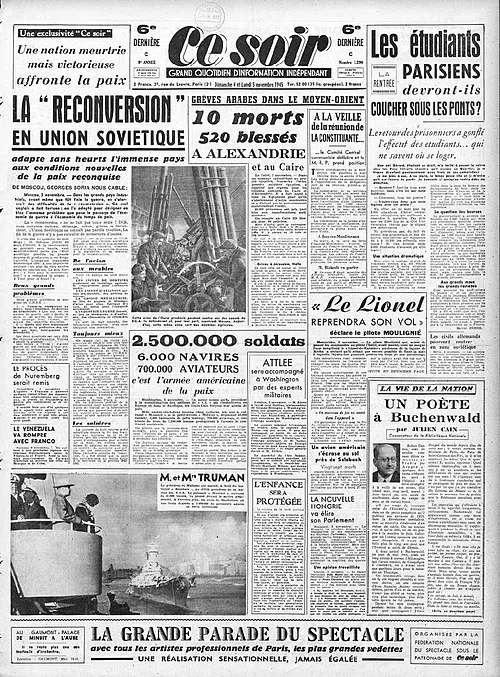 Ce soir