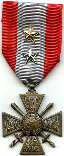 Croix de guerre des théâtres d'opérations extérieures