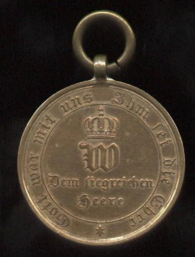 Kriegsdenkmünze für die Feldzüge 1870/71