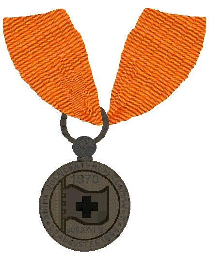Commemorative medal of the Netherlands Red Cross for the ambulances of the 1870-1871 Franco-German War