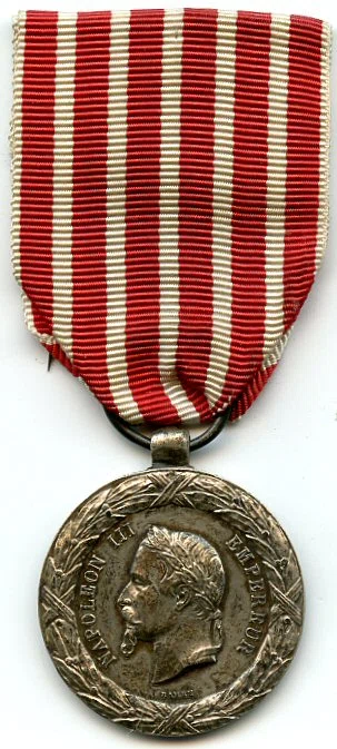 Gedenkmedaille für den Italienfeldzug 1859