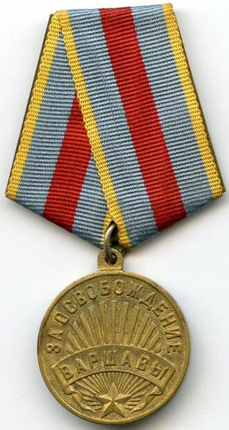 Medaille „Für die Befreiung Warschaus“