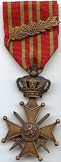 Croix de guerre 1914–1918 (Belgium)