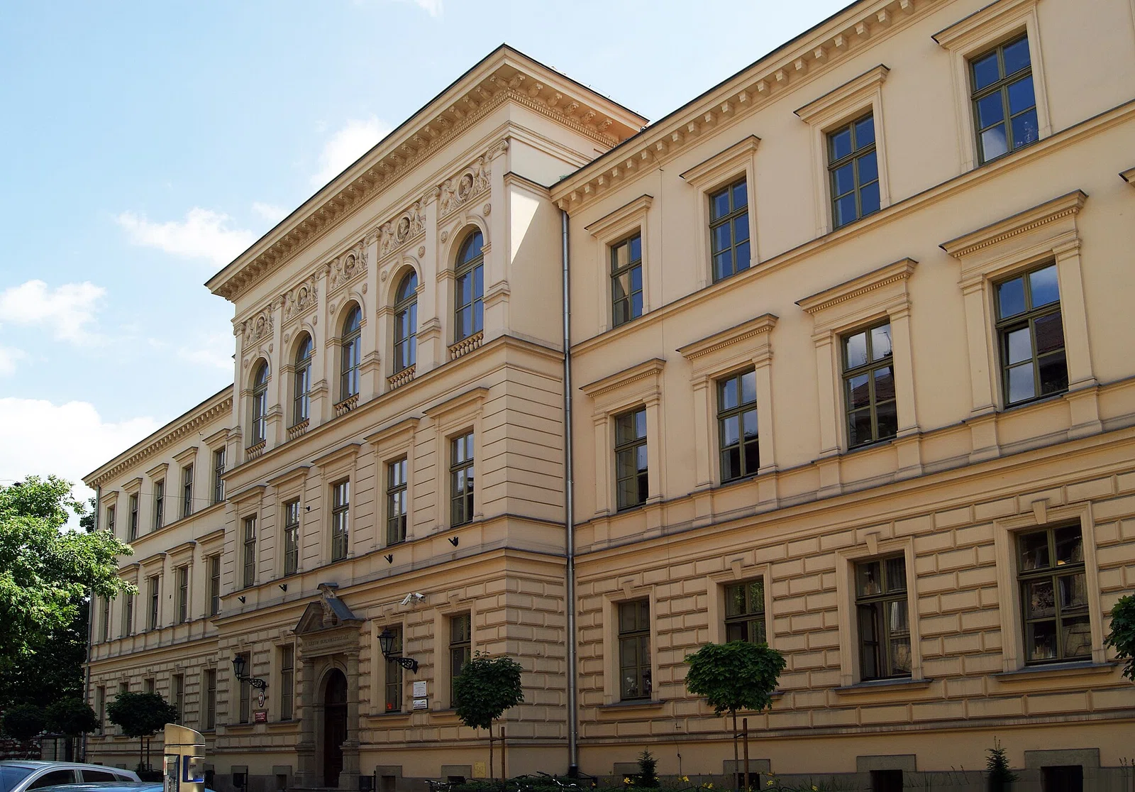 August Witkowski High School in Kraków