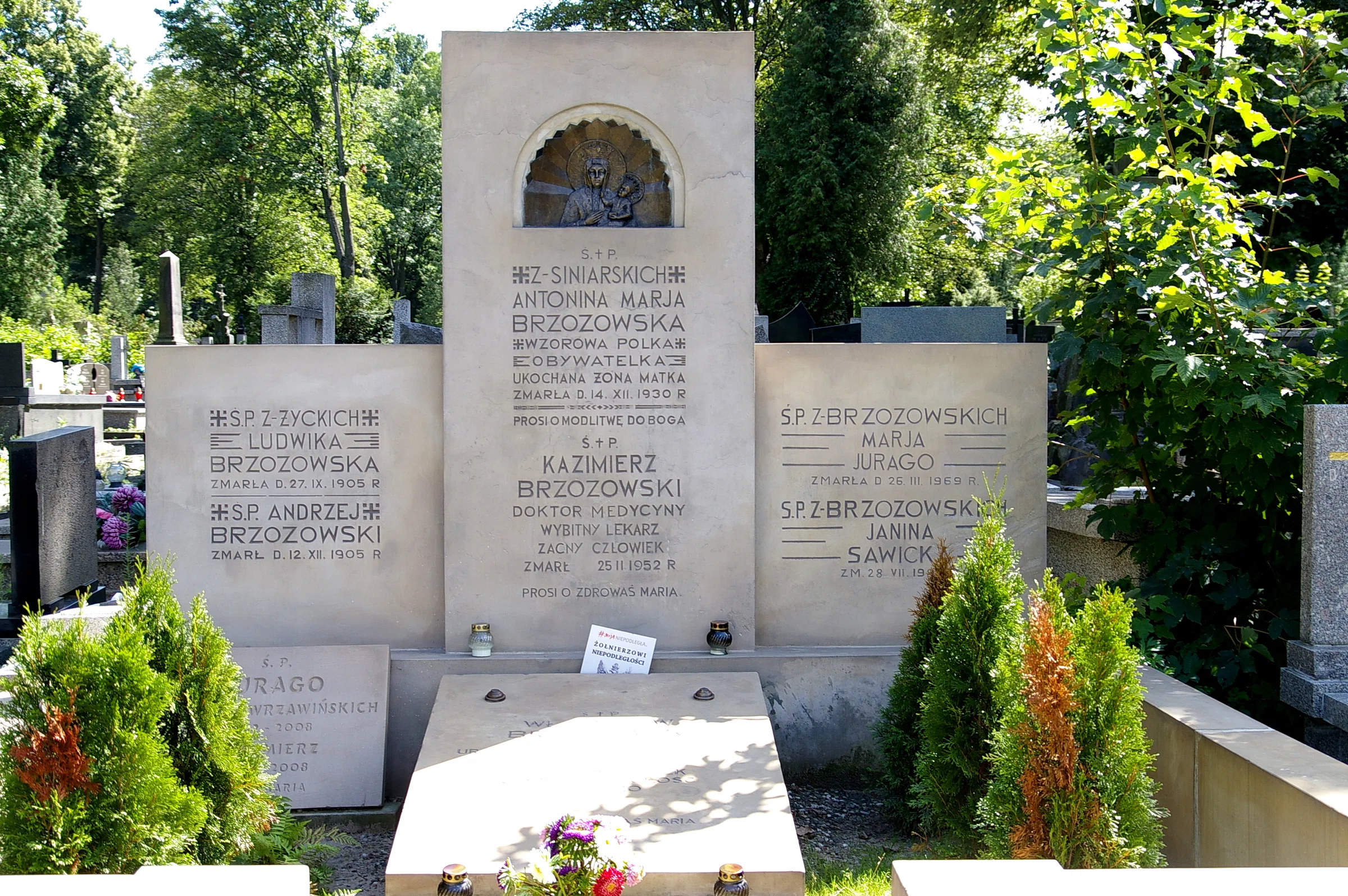 katholischer Friedhof in der Ogrodowa-Straße in Lodz