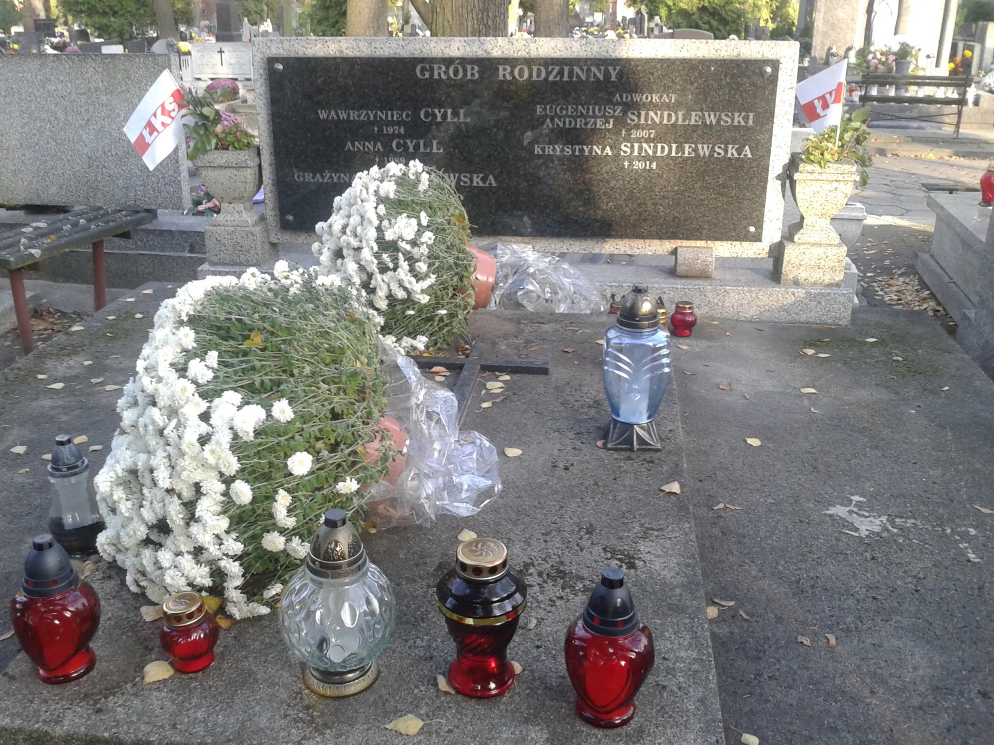 katholischer Friedhof in der Ogrodowa-Straße in Lodz