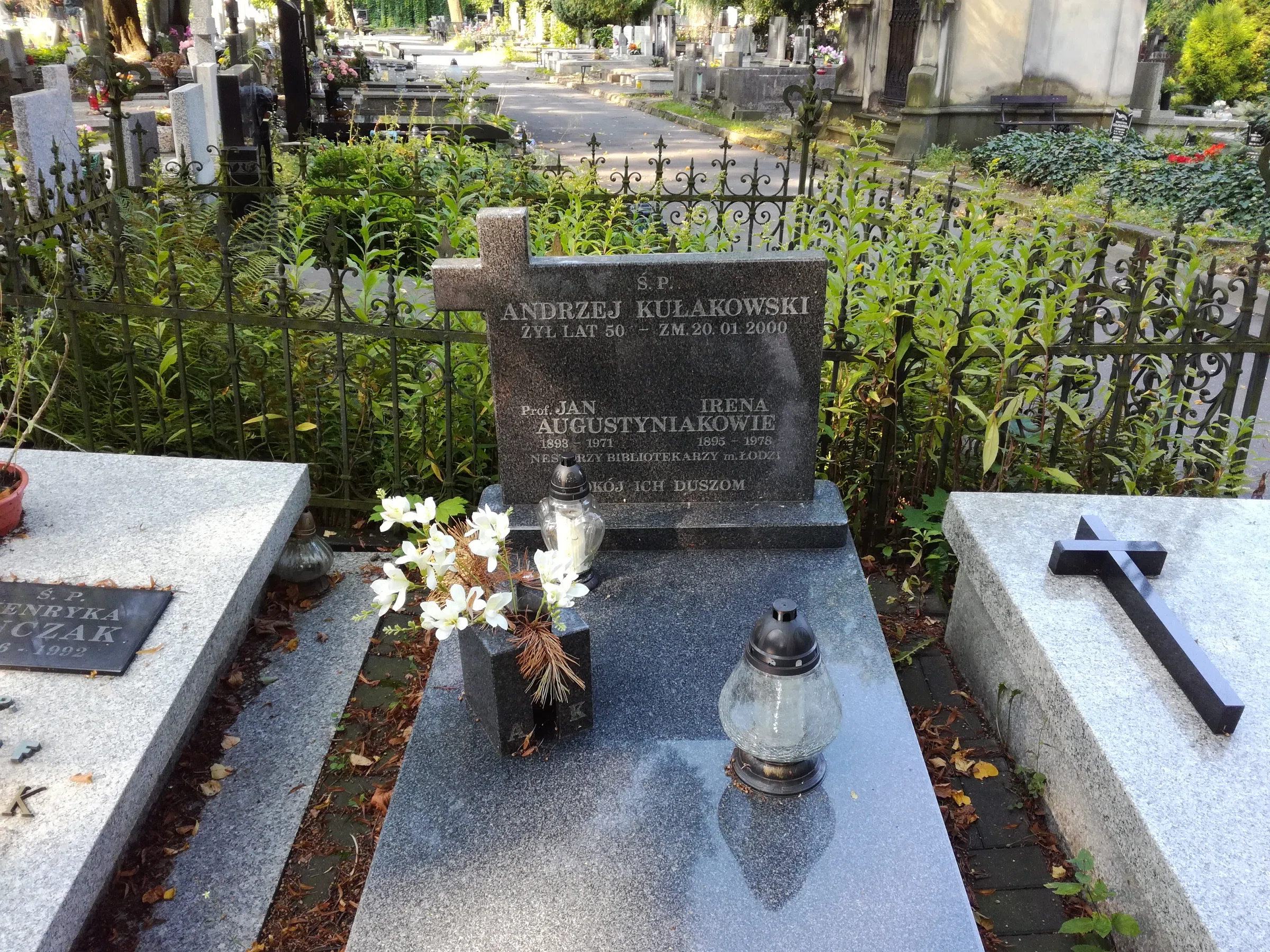 katholischer Friedhof in der Ogrodowa-Straße in Lodz