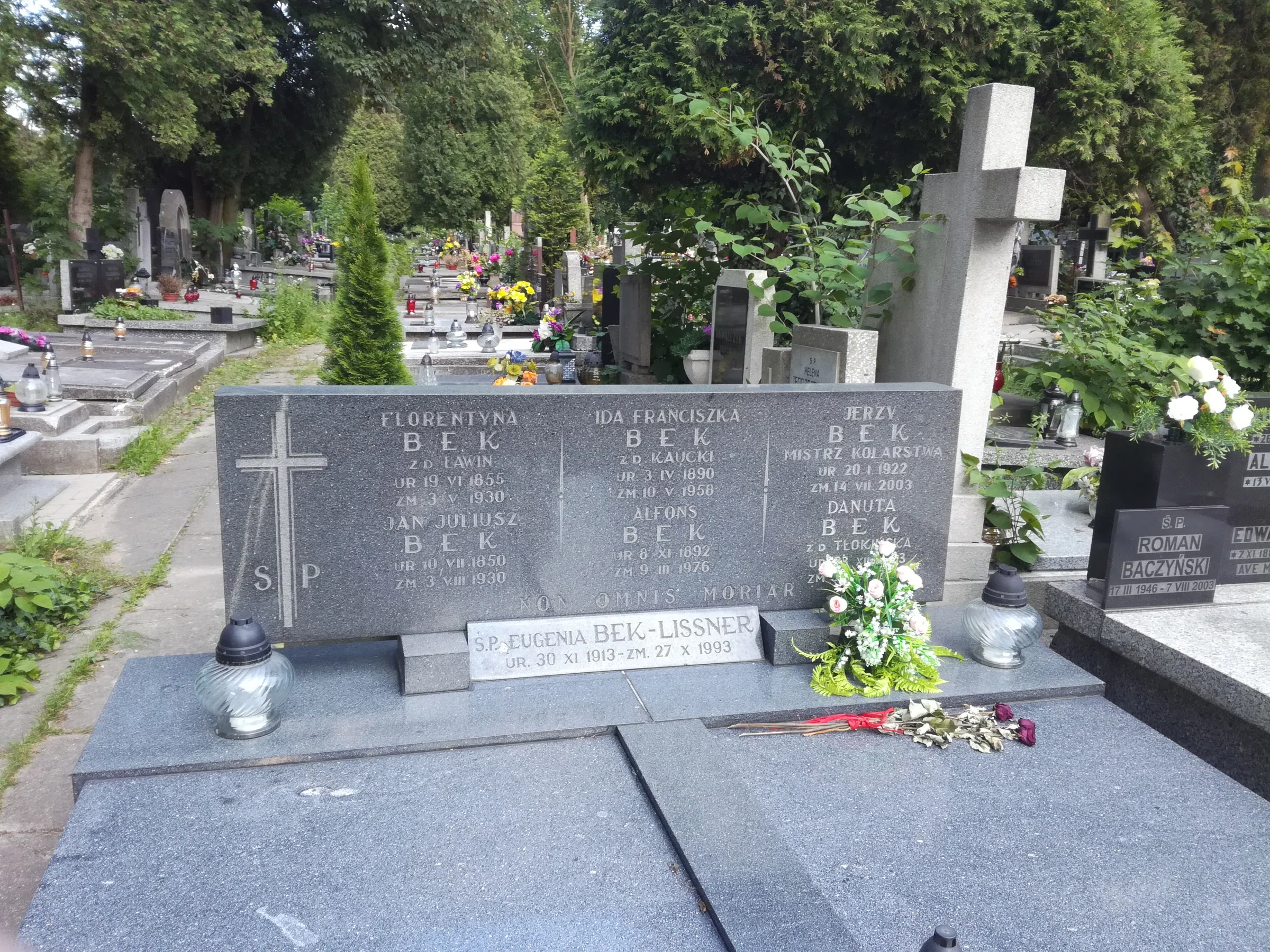 katholischer Friedhof in der Ogrodowa-Straße in Lodz
