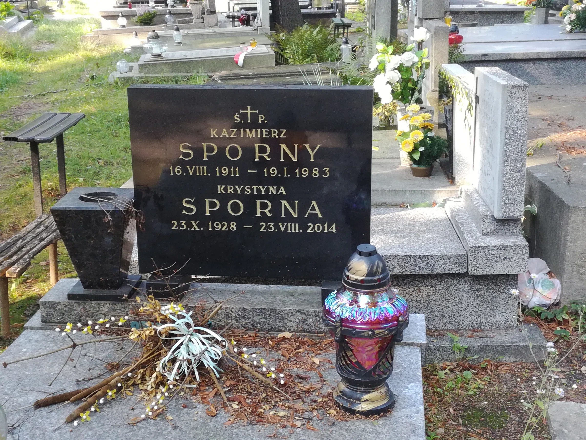 katholischer Friedhof in der Ogrodowa-Straße in Lodz