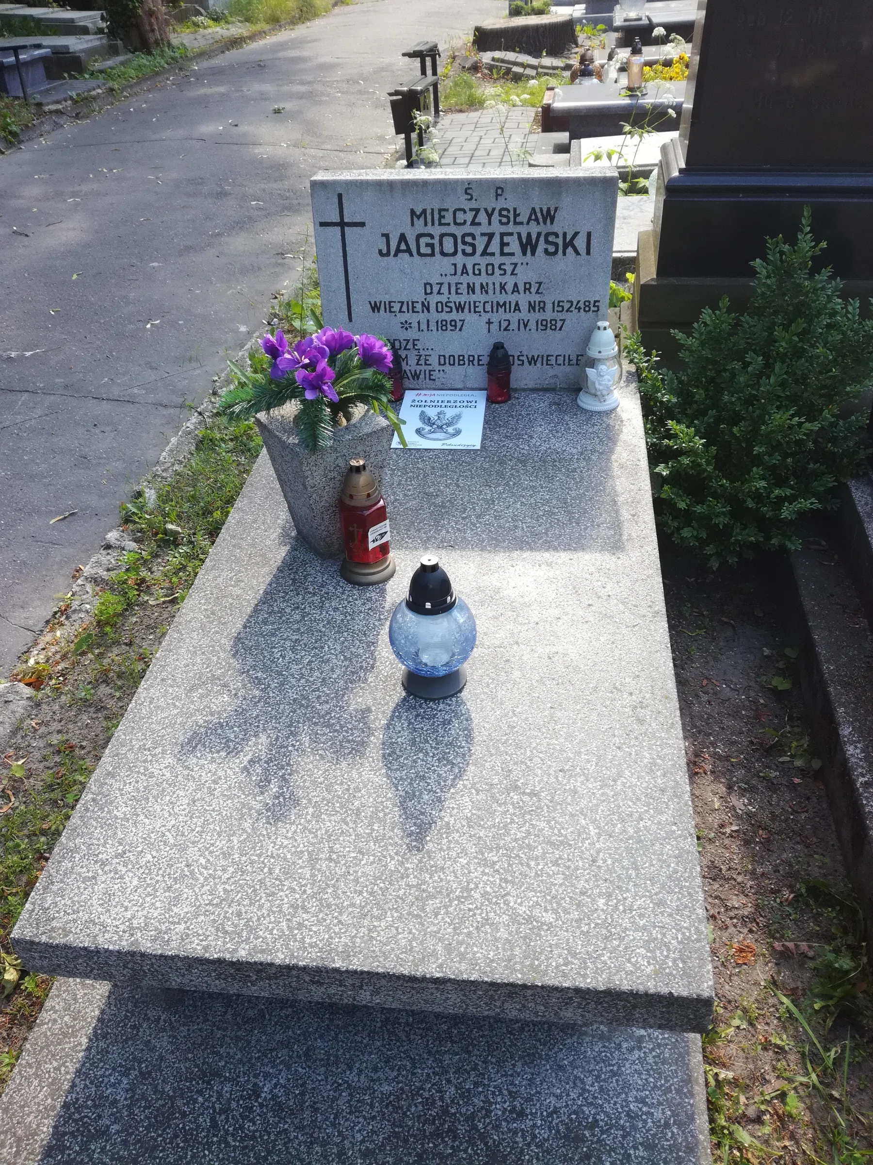 katholischer Friedhof in der Ogrodowa-Straße in Lodz