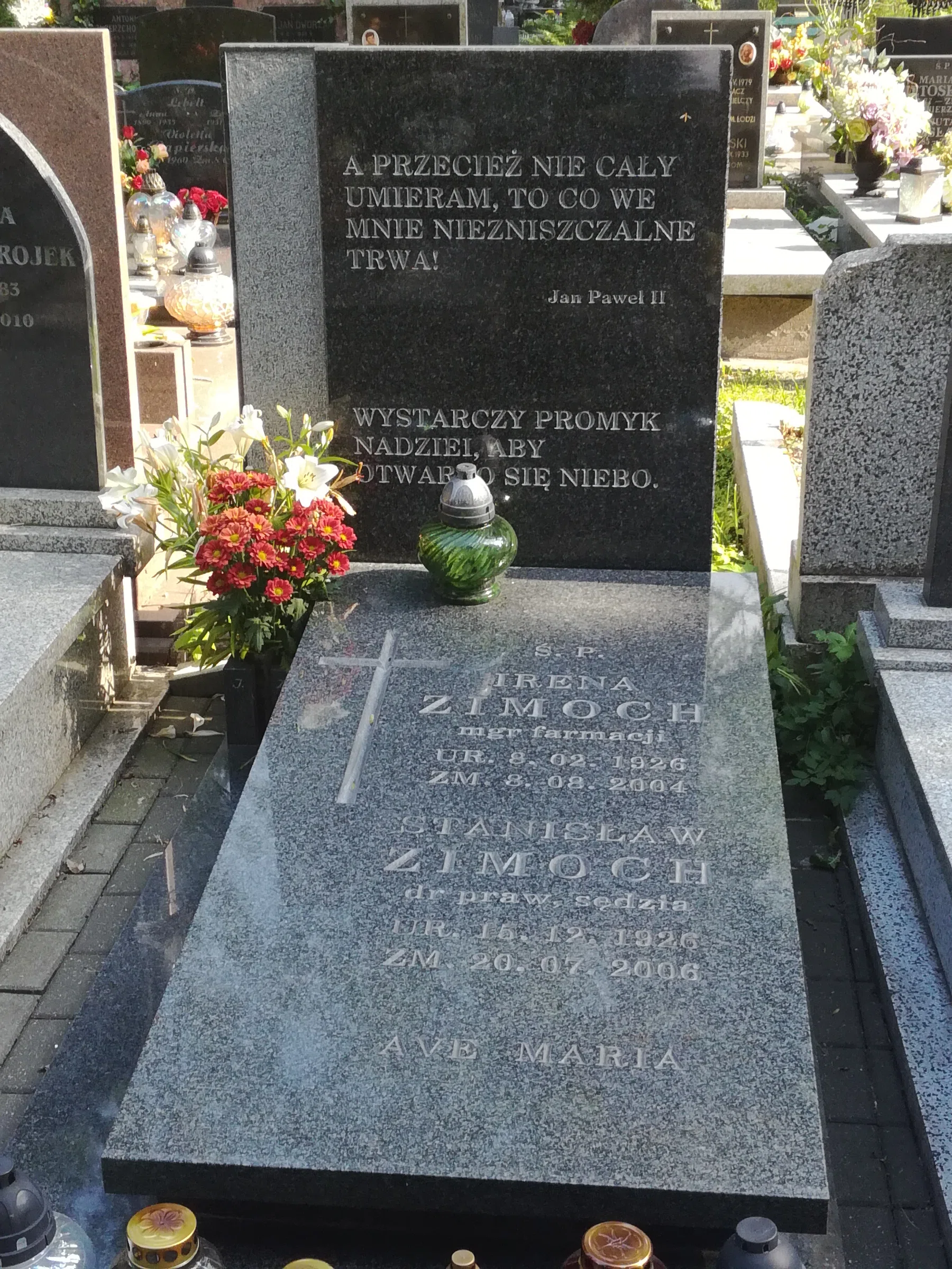 katholischer Friedhof in der Ogrodowa-Straße in Lodz