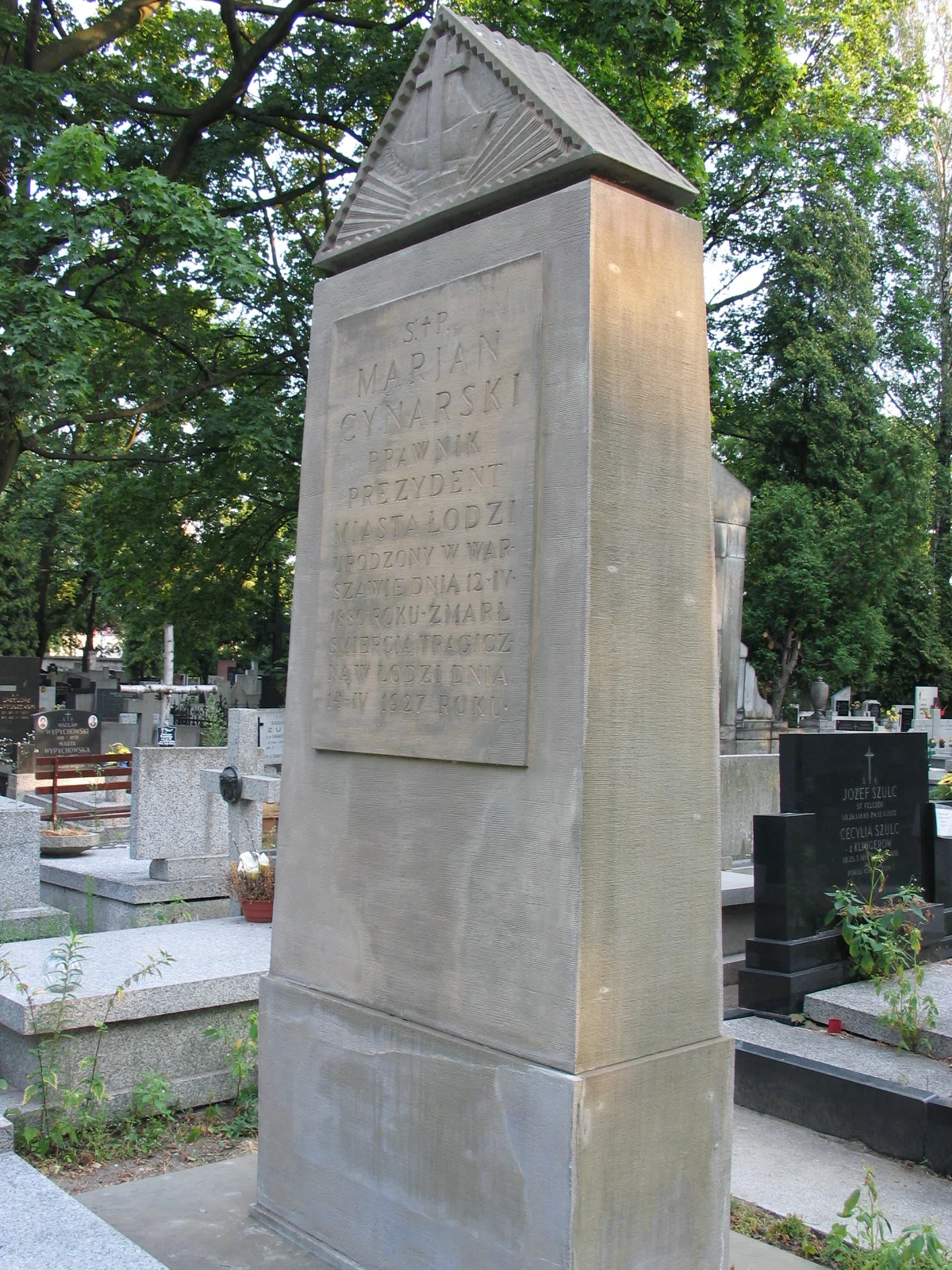 katholischer Friedhof in der Ogrodowa-Straße in Lodz