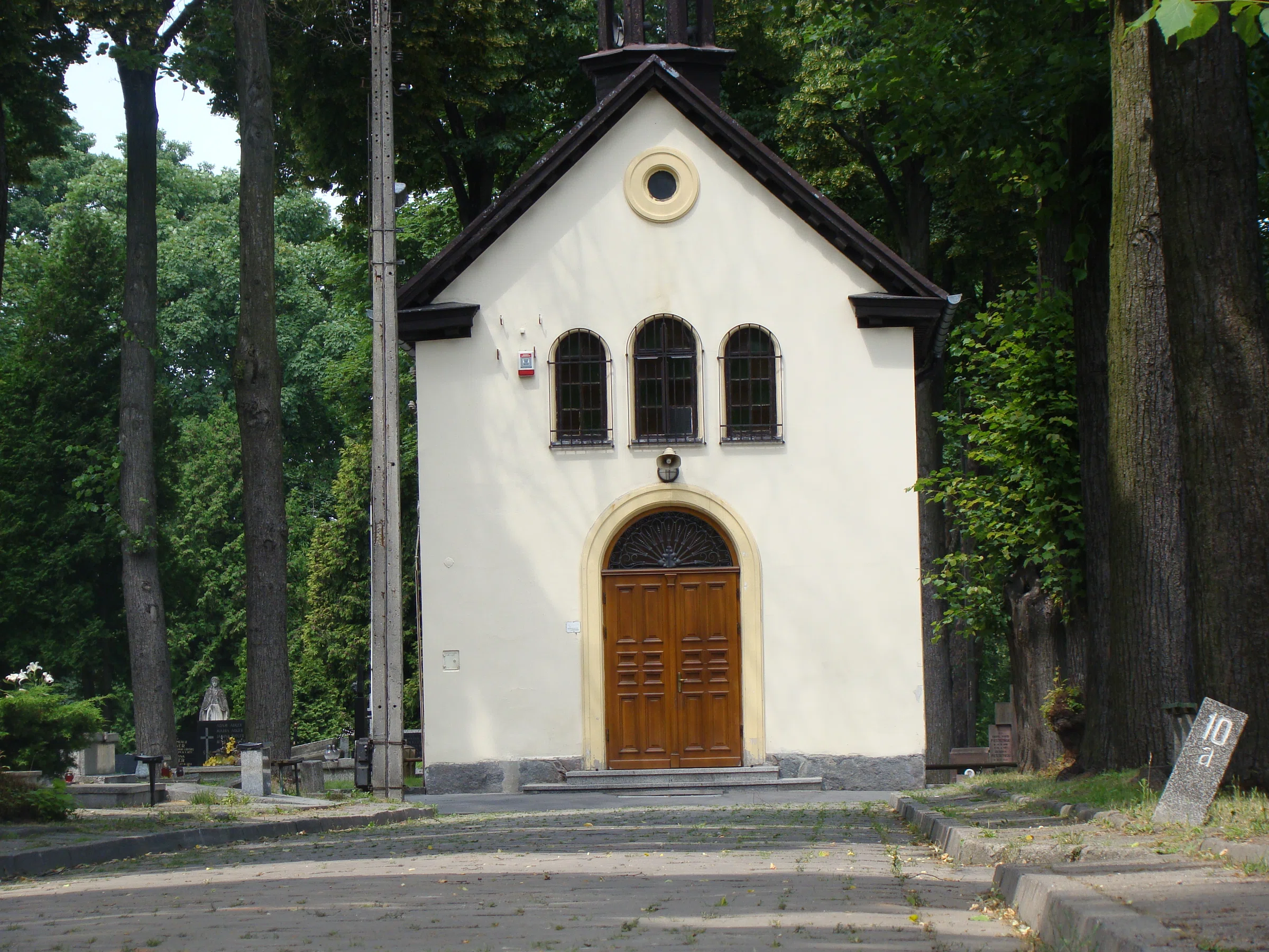 katholischer Friedhof in der Ogrodowa-Straße in Lodz