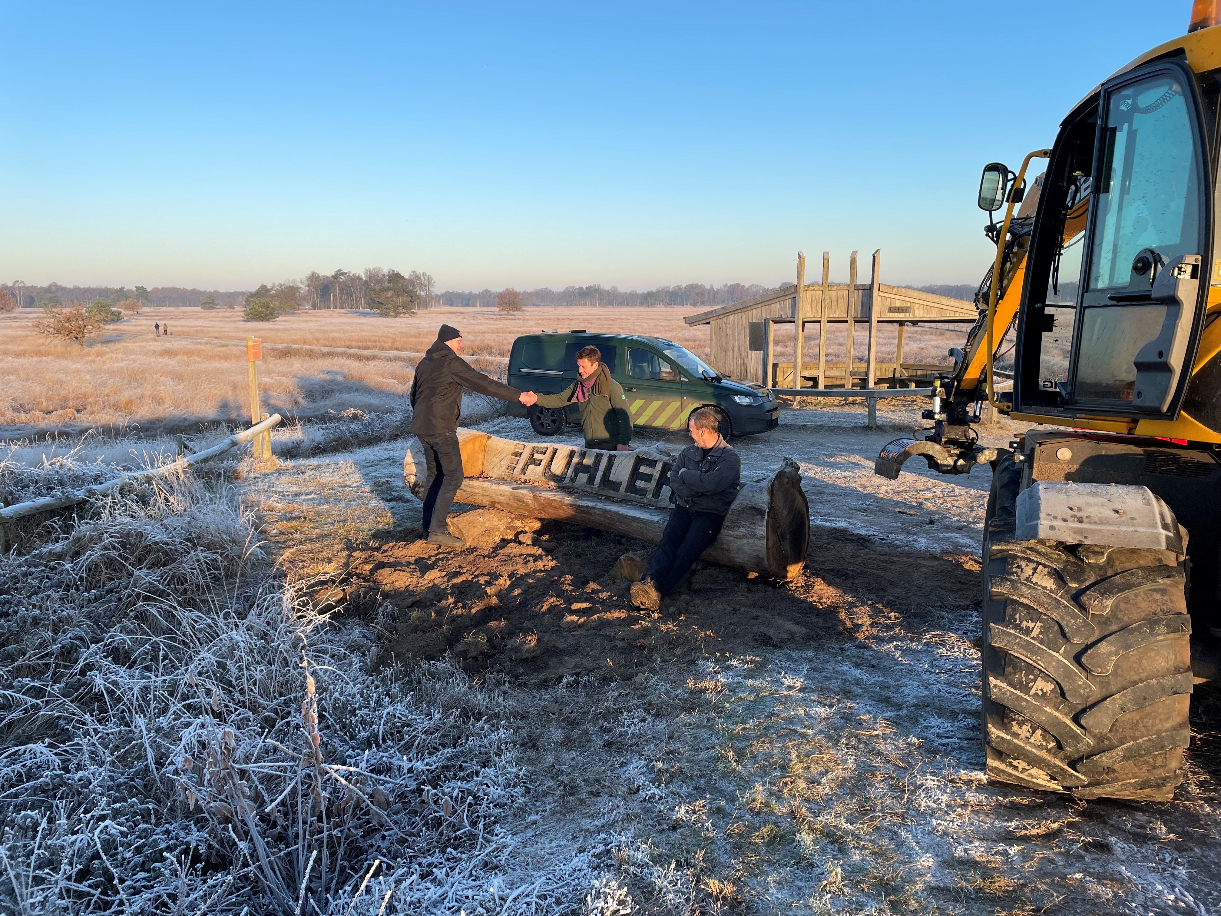 Plaatsen bank Fuhler