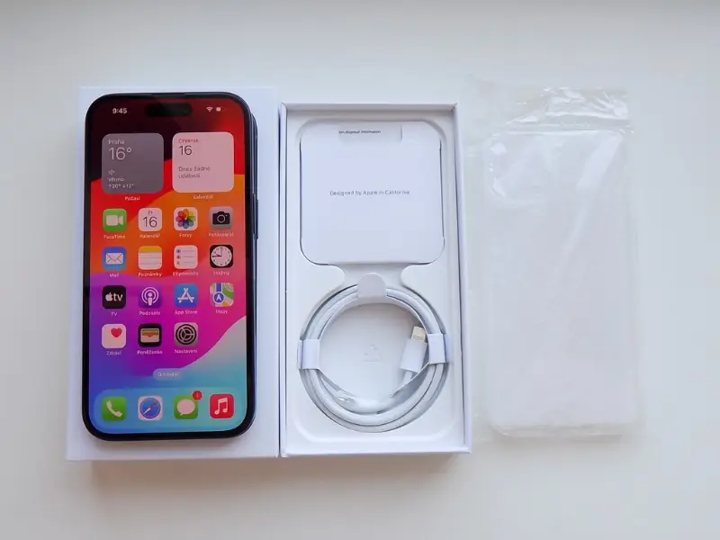 iPhone 15 Pro 256GB Černá