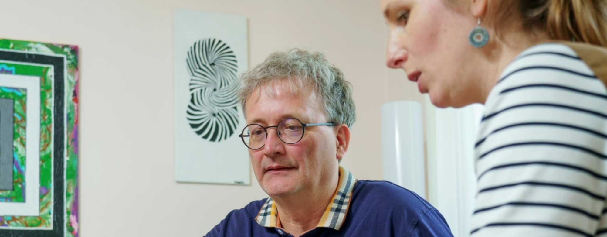 Frank woont ambulant krijgt ondersteuning van Brenda 3