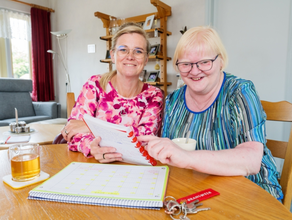 Ina krijgt ondersteuning thuis