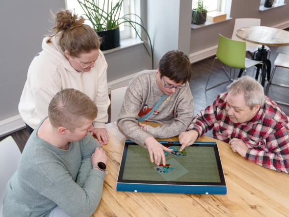 Zorgtechnologie belevenistafel LR